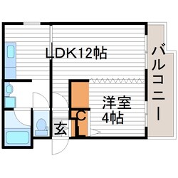 サンフラワー東照宮の物件間取画像